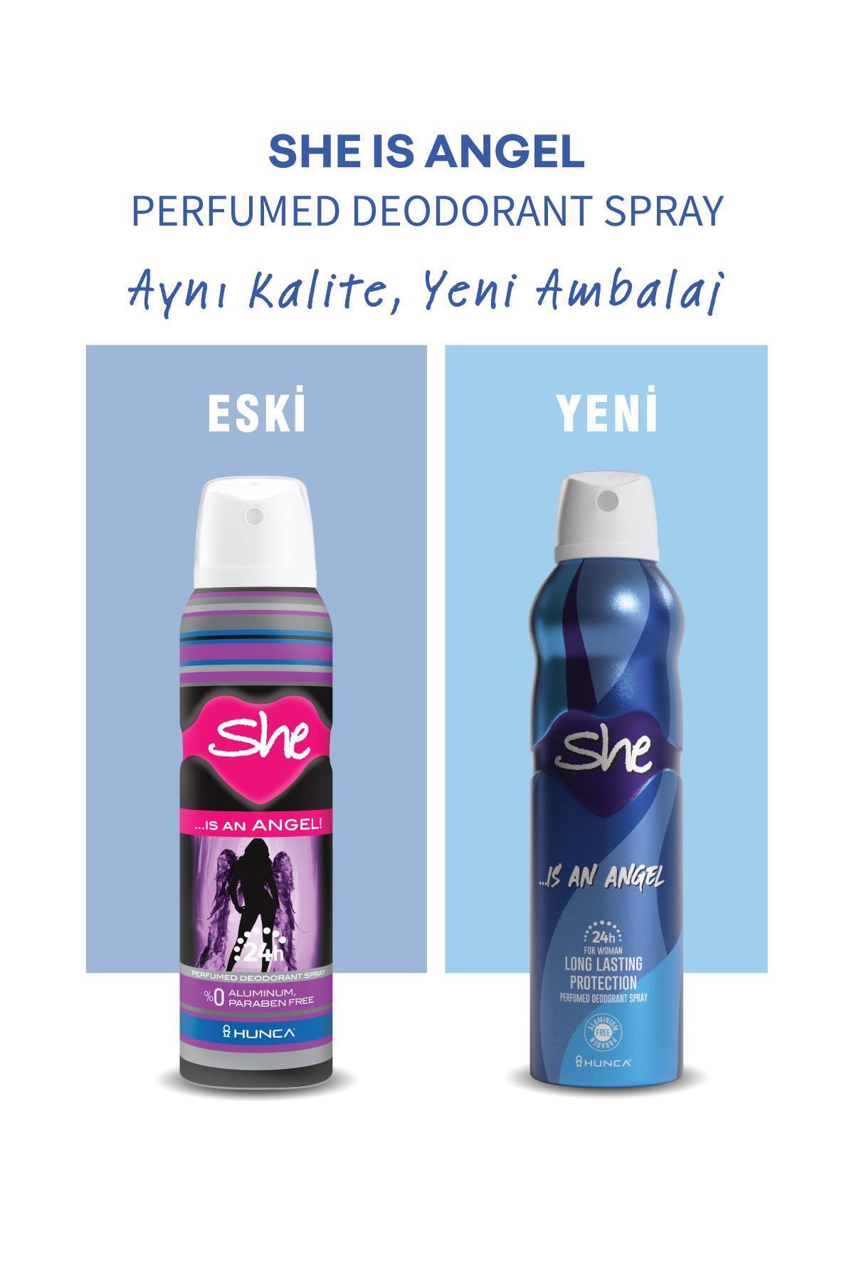 She Women Deodorant Angel 150 ml Yeni-