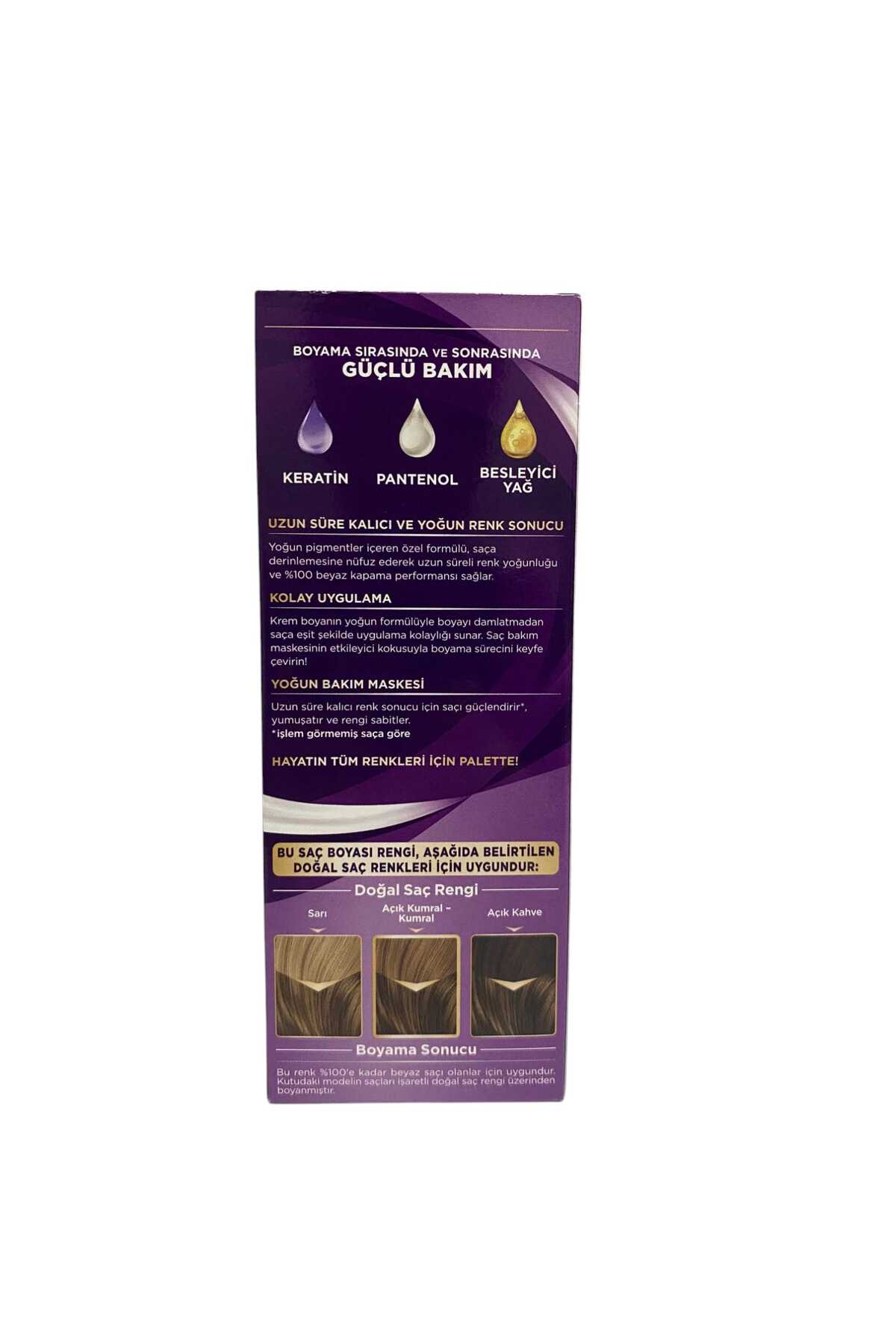 Palette Natural Kumral Göz Alıcı Saç Boyası 7-0-