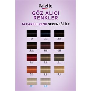 Palette Göz Alıcı Renkler Kestane Saç Boyası 5-68-