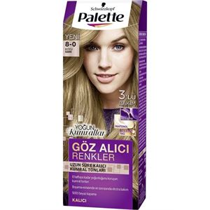 Palette Göz Alıcı Renkler 8.0 Koyu Sarı Saç Boyası-