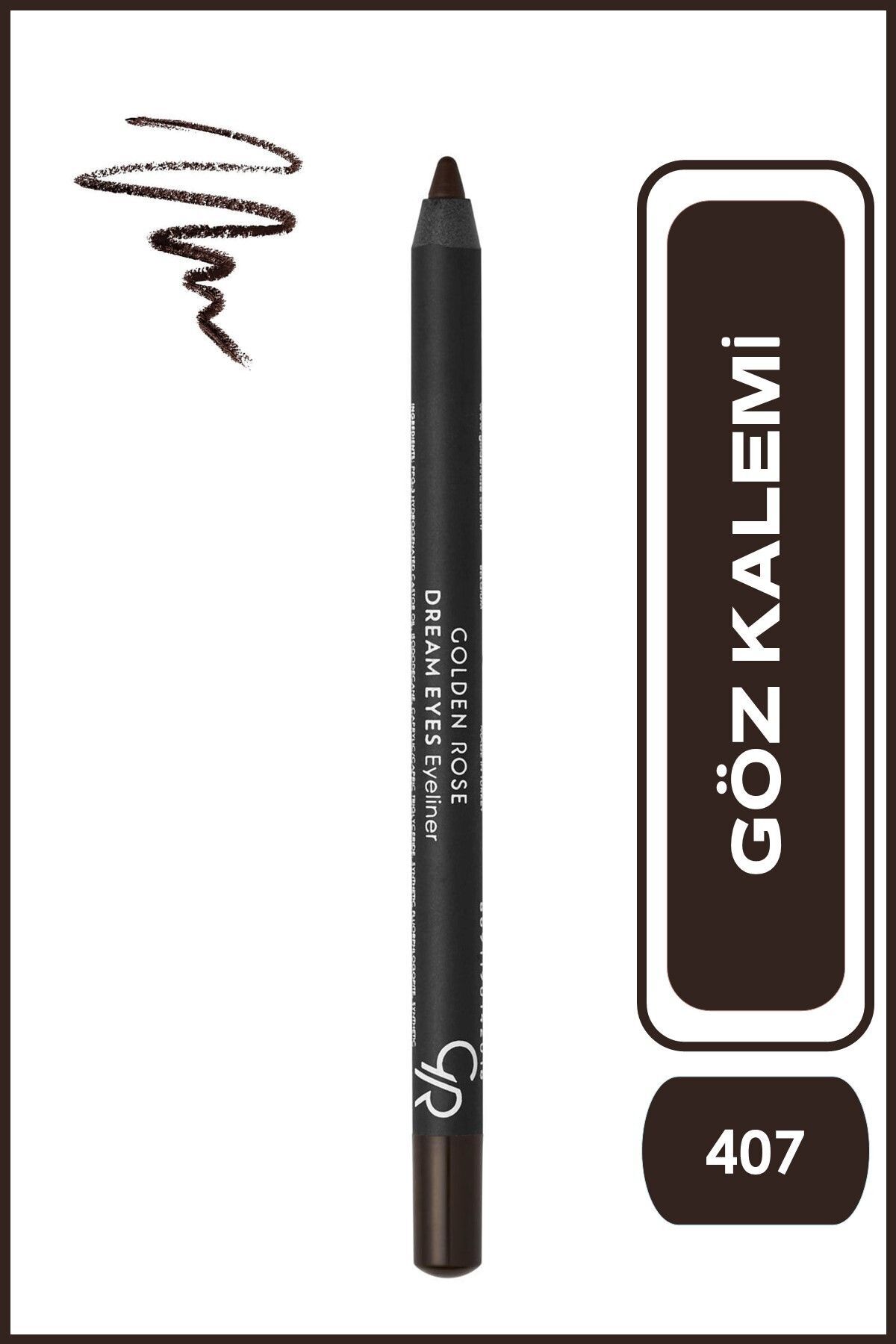 GOLDEN ROSE DREAM EYES EYELİNER NO:407 REDDİSH BRO-