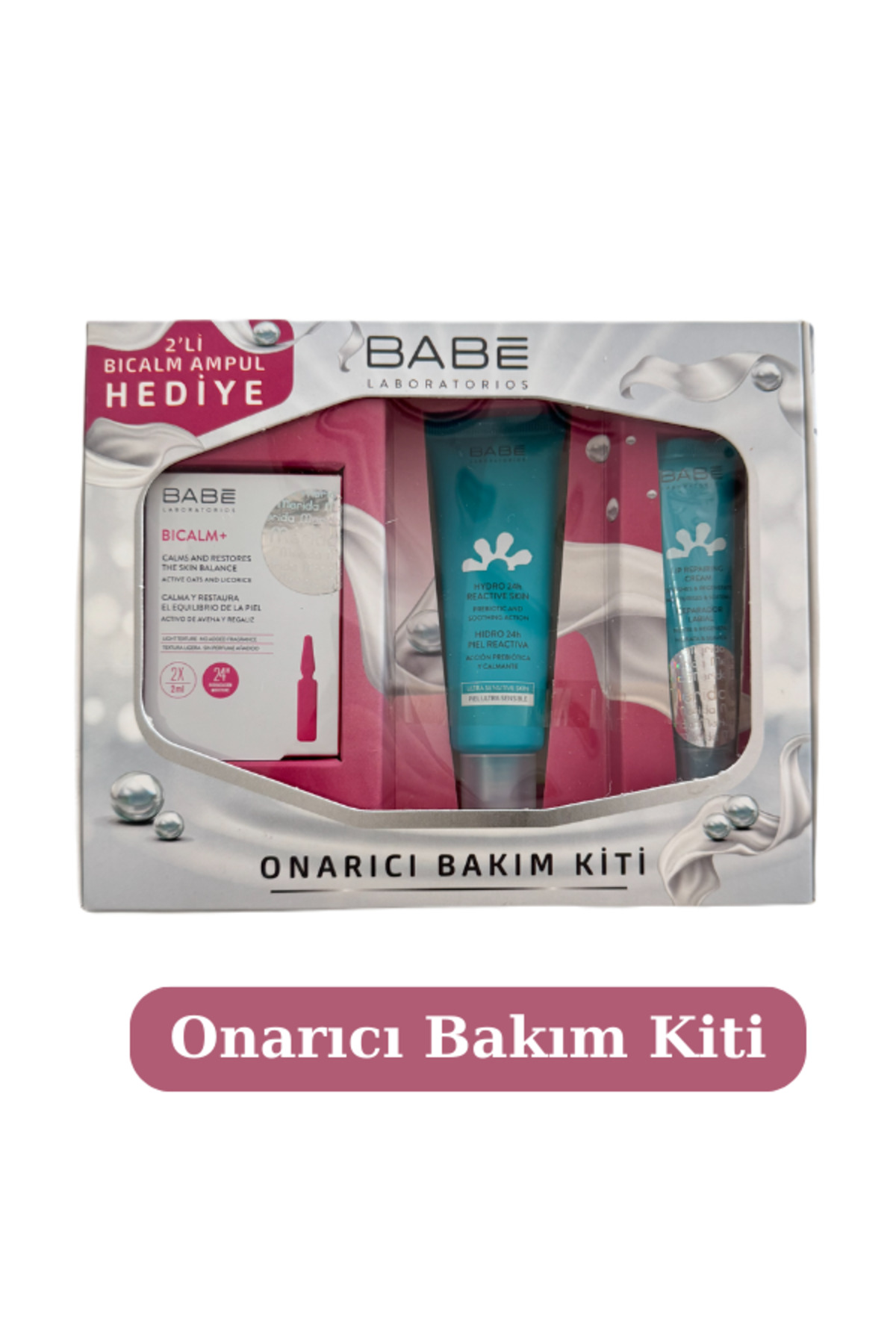 Babe Onarıcı Bakım Kiti - Hydro 24H Reactive Skin-