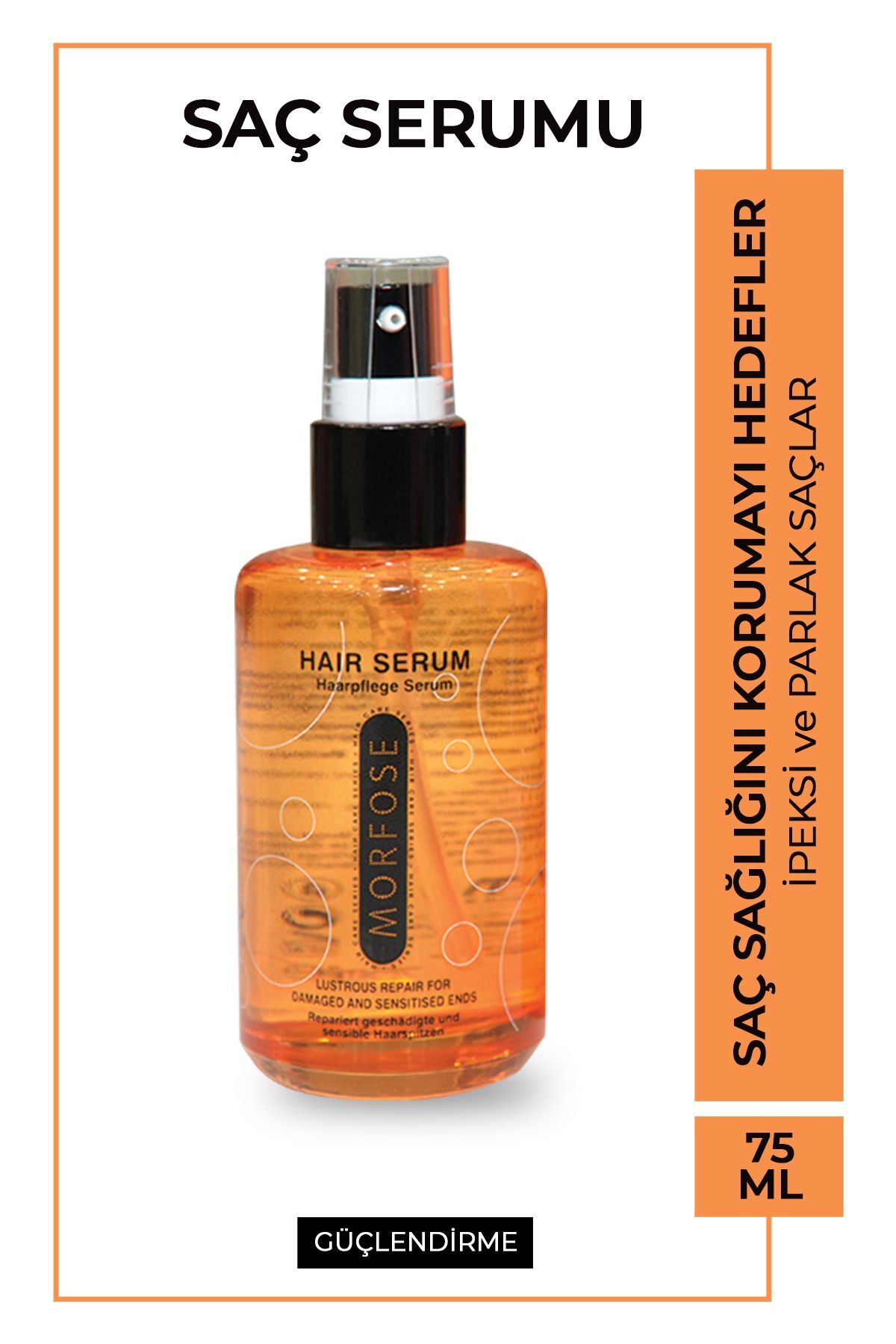Morfose Saç Serumu 75 ml Turuncu-