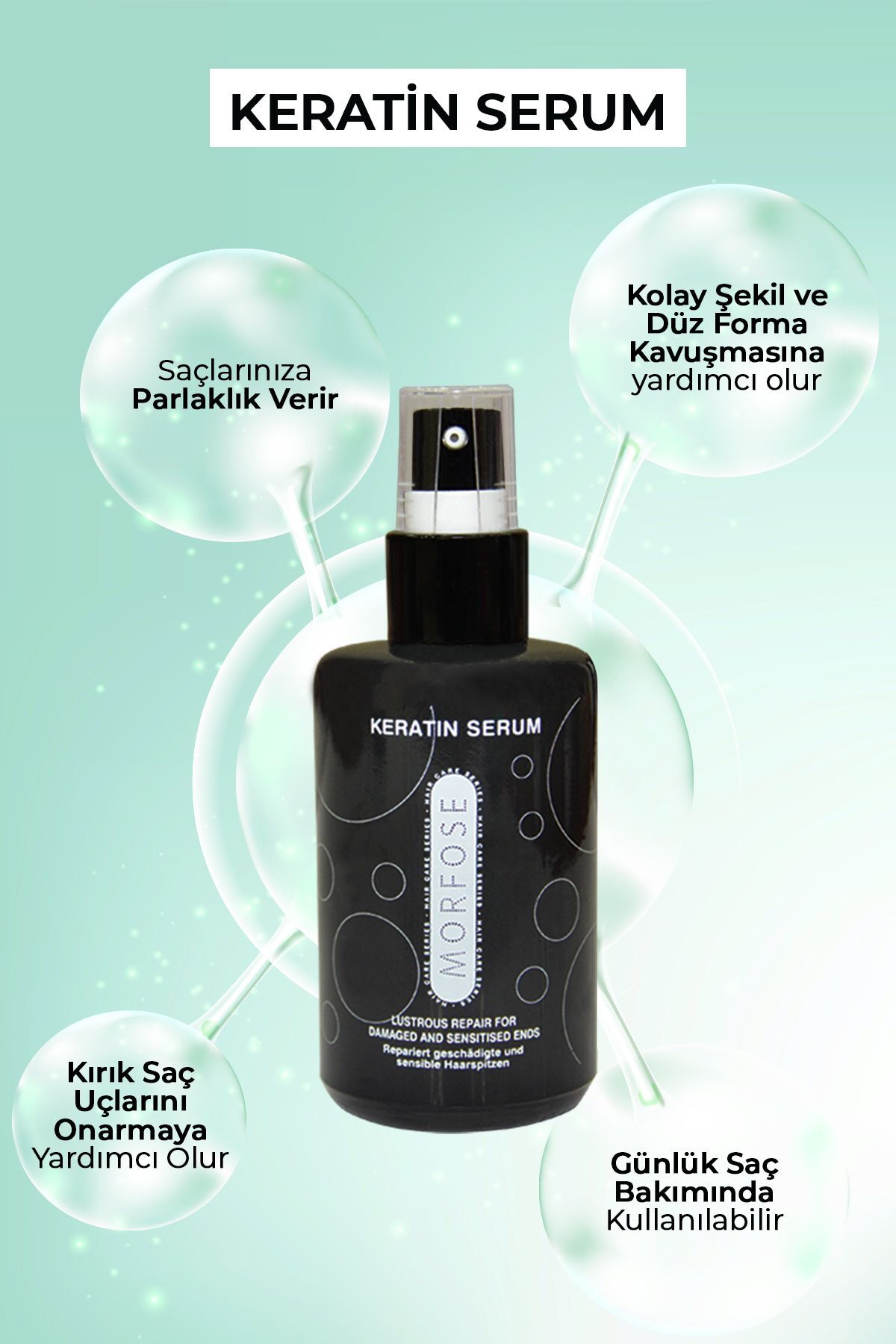 MORFOSE KERATİN SAÇ SERUMU 75 ML-
