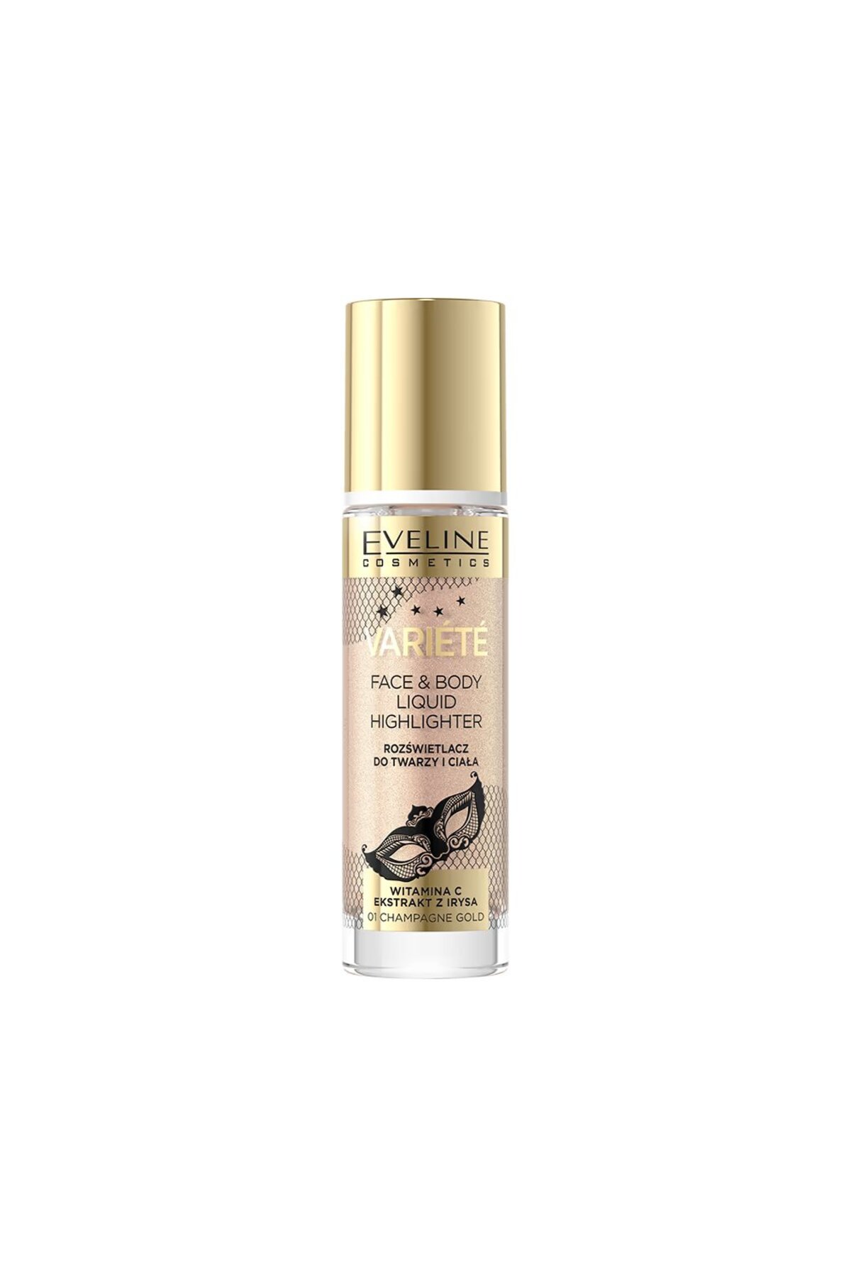 VARIETE LIQUID HIGHLIGHTER 01 CHAMPAGNE GOLD 30ML-