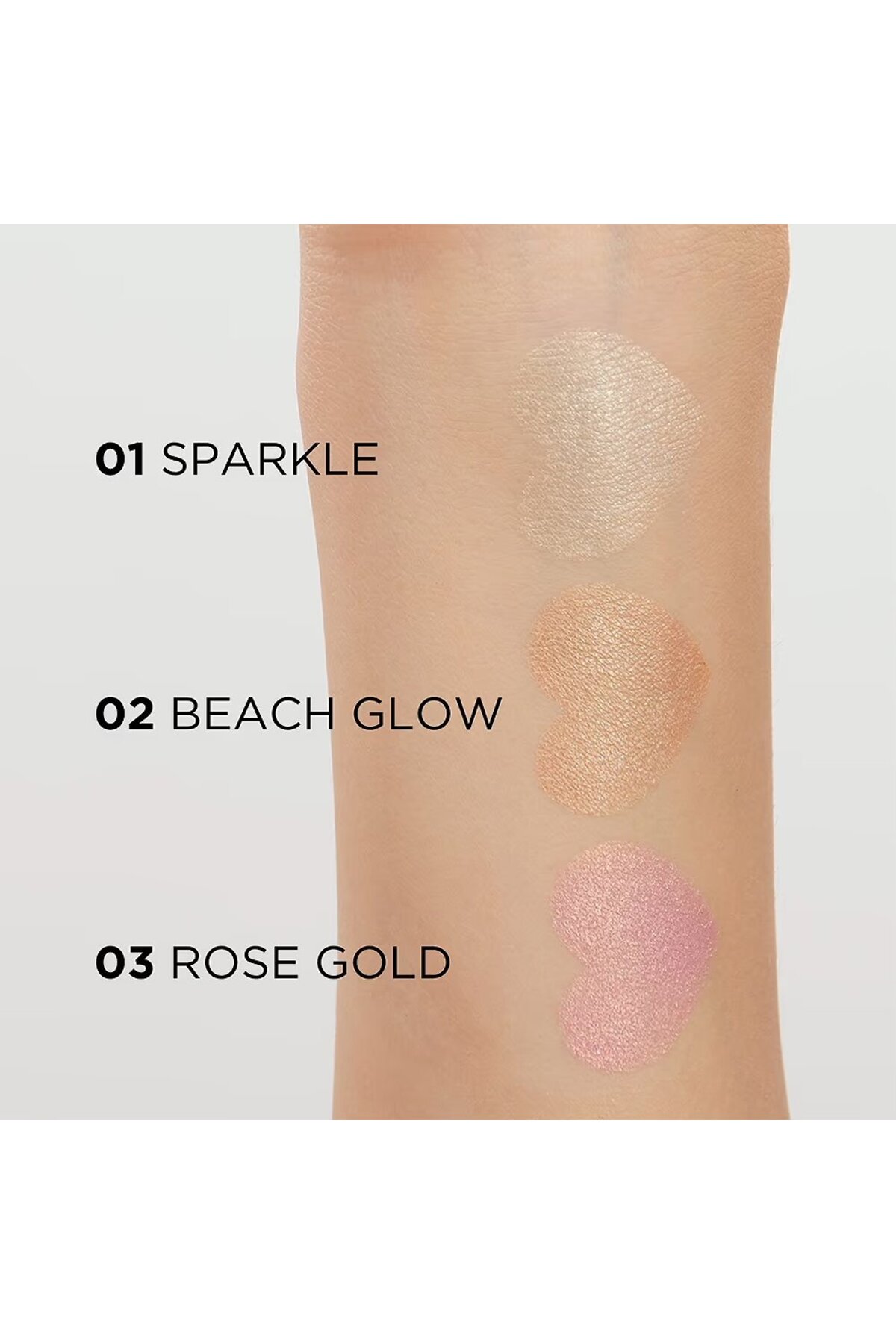 FEEL THE GLOW DIAMOND HIGHLIGHTER NO 01 SPARKLE-