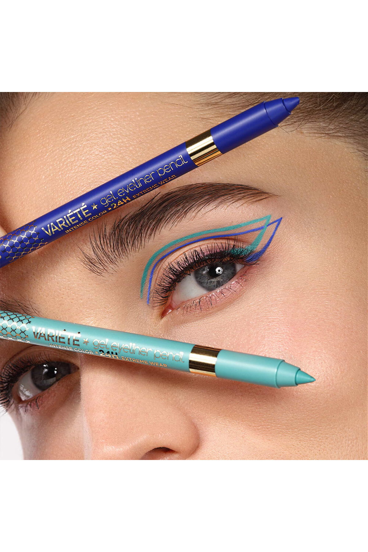 VARIETE GEL EYELINER PENCIL 03 BLUE-