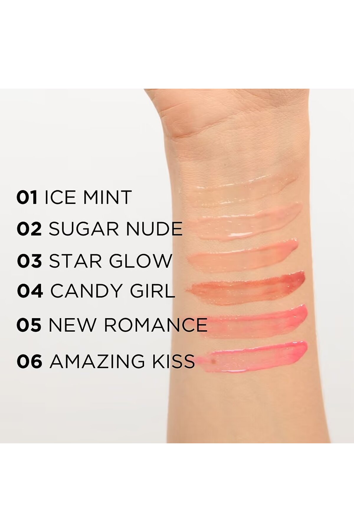 VARIETE COOLING KISSES LIP GLOSS NO 01 6,8ML-