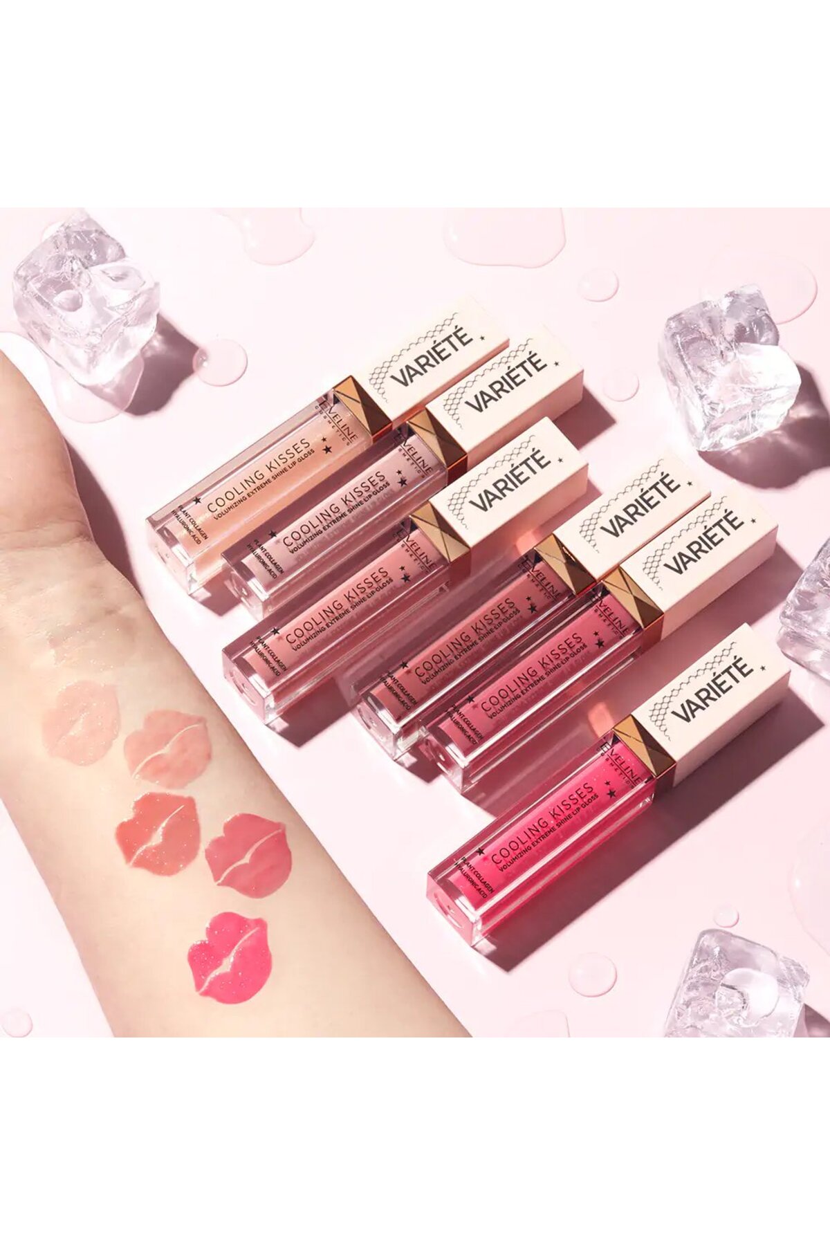 VARIETE COOLING KISSES LIP GLOSS NO 01 6,8ML-