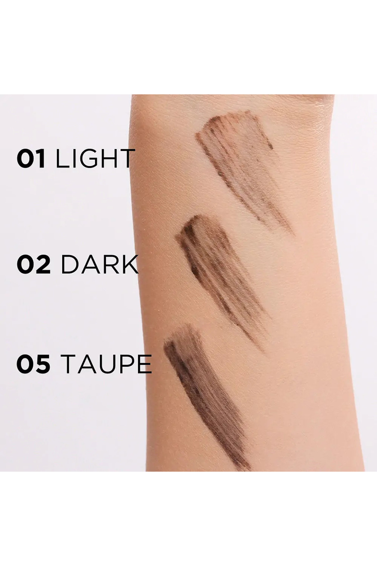BROW & GO EYEBROW MASCARA NO. 1 LIGHT-