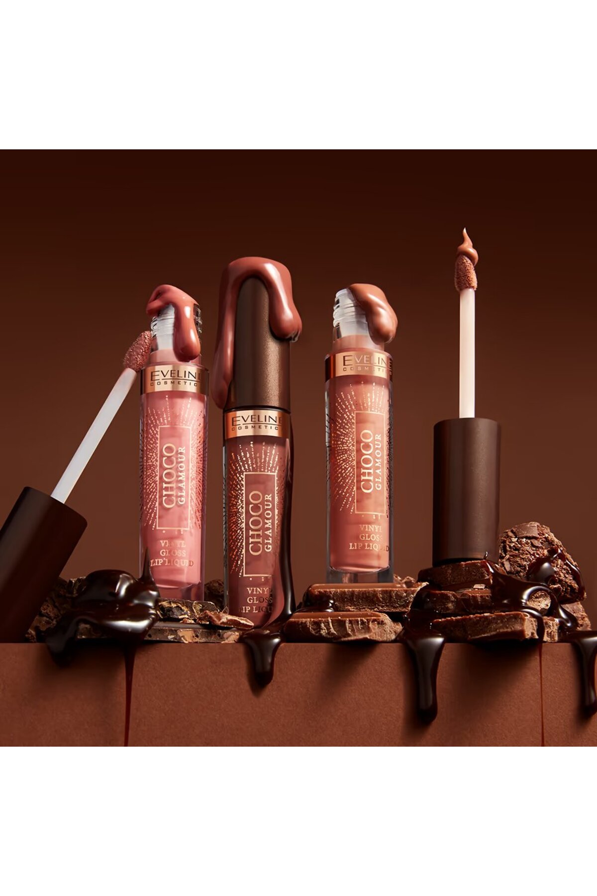 CHOCO GLAMOUR VINYL GLOSS LIP LIQUID N02 4,5 ML-