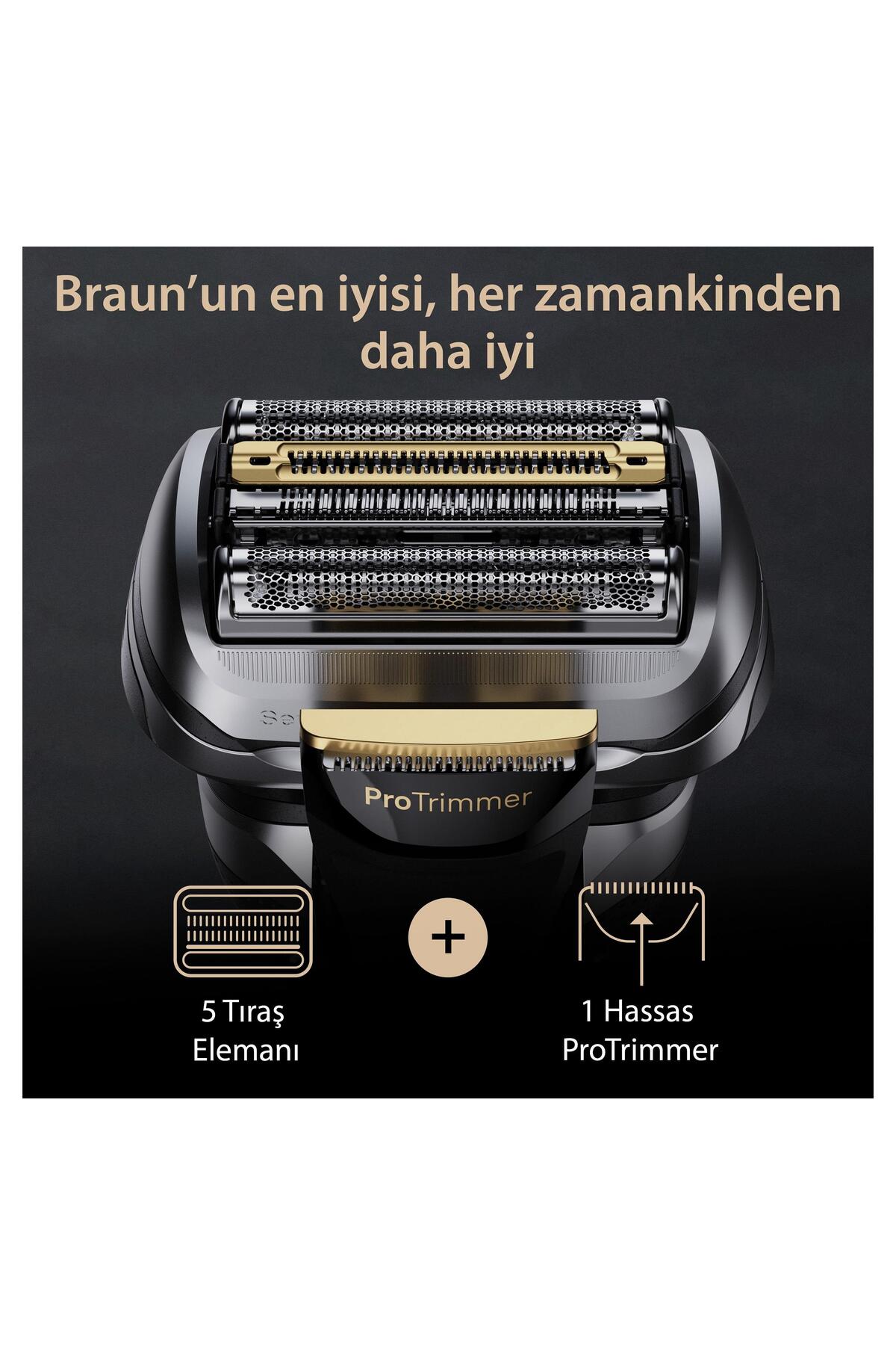 Braun Series 9 PRO+ 9577cc Islak & Kuru Tıraş Maki-