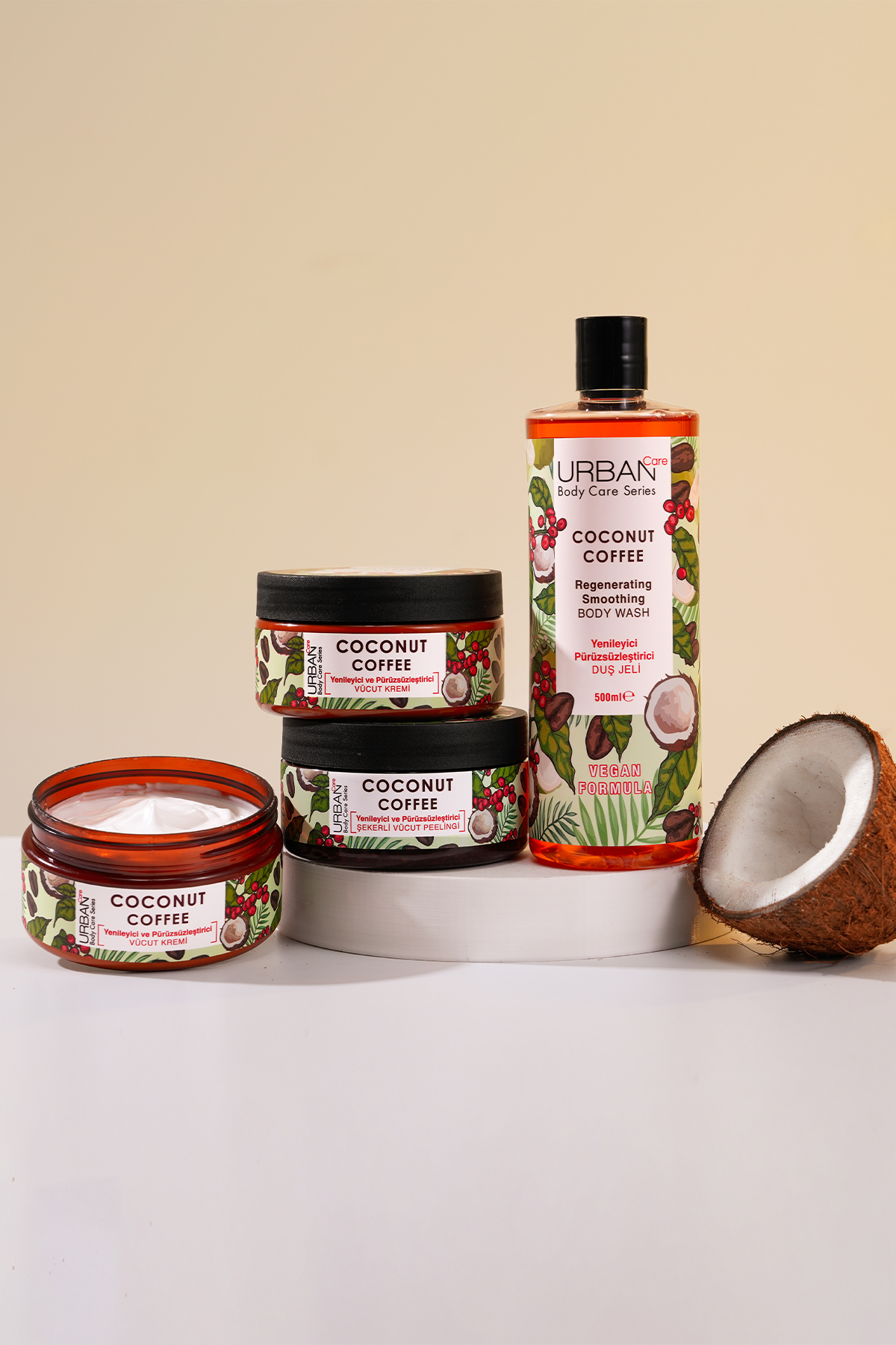 Urban Care Coconut Coffee Yenileyici Ve Pürüzsüzle-