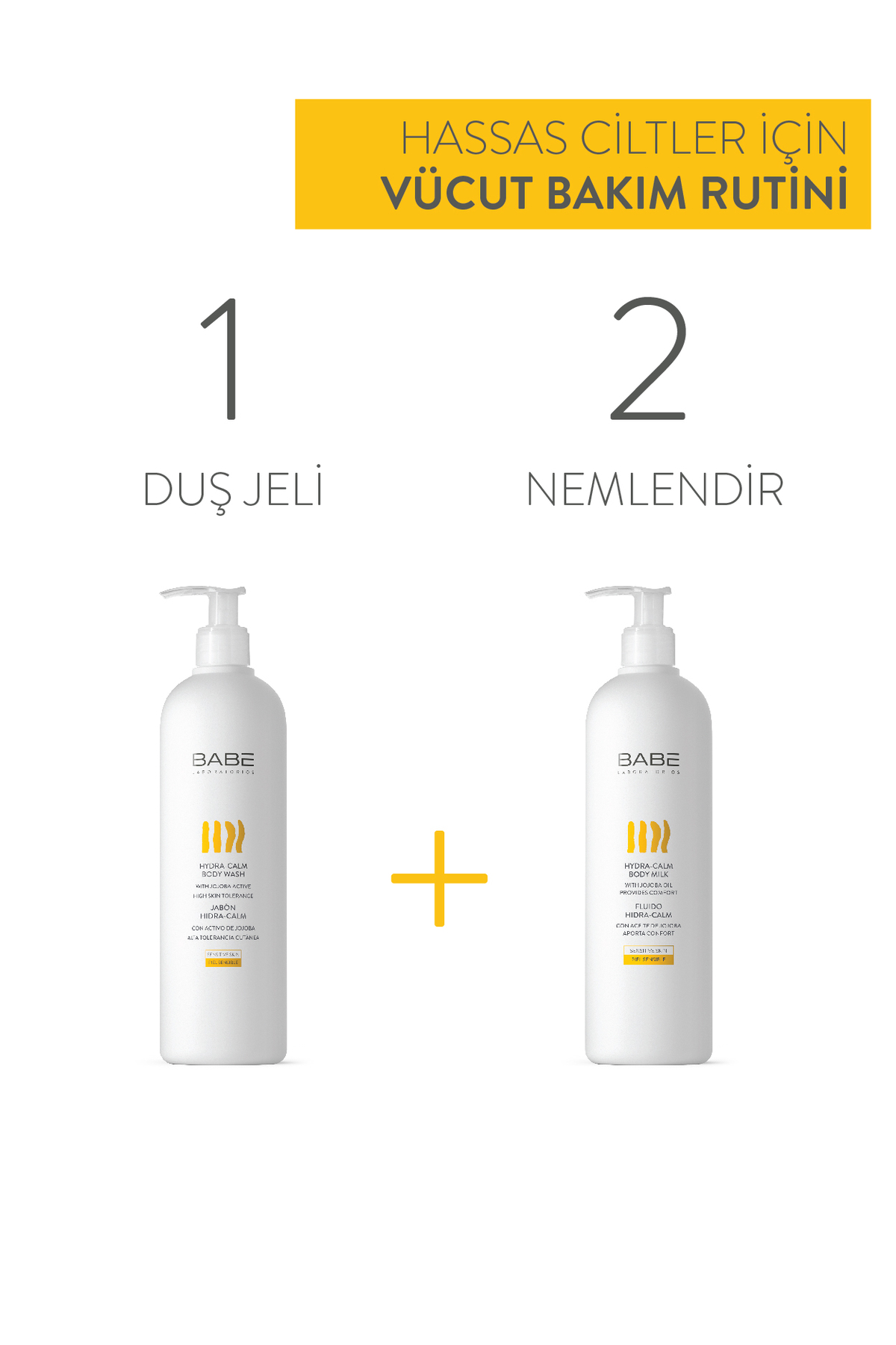 BABE HYDRA CALM BODY MİLK SÜTÜ 500 ML-