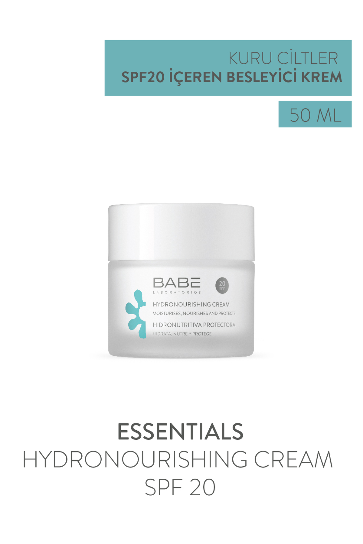 BABE HYDRONOURİSHİNG  SPF20 NEMLENDİRİCİ 50 ML-