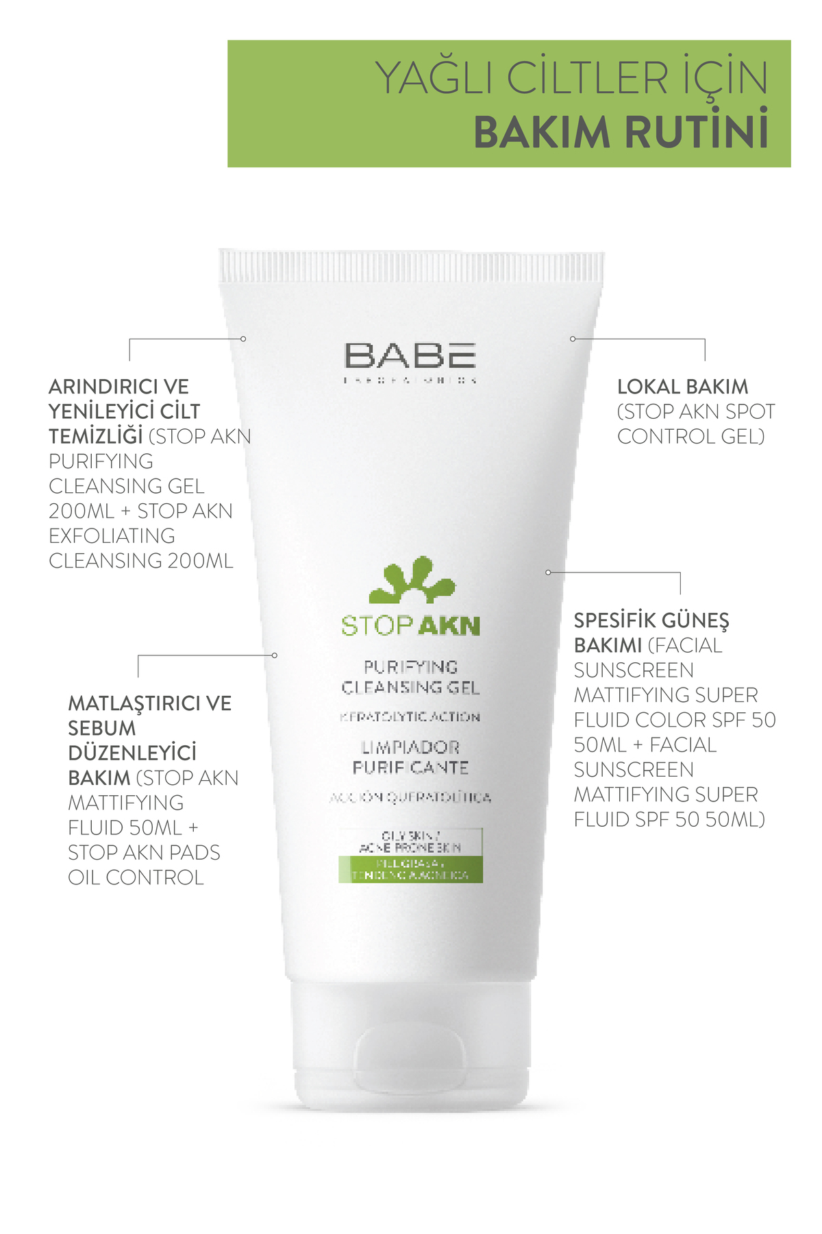 BABE LABORATORİOS ARINDIRICI YÜZ TEMİZLEME JELİ 100-