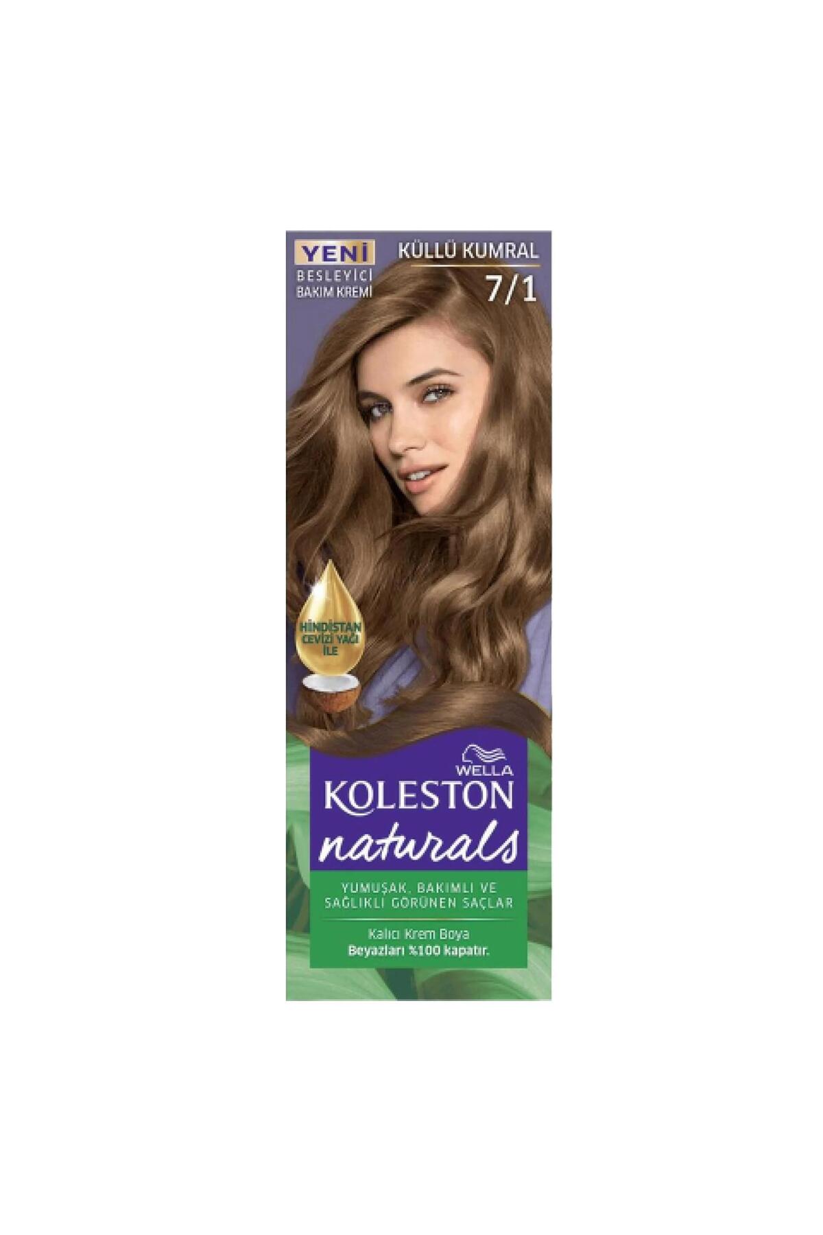 WELLA KOLESTON NATURALS KULLU KUMRAL 7/1 SAÇ BOYASI-