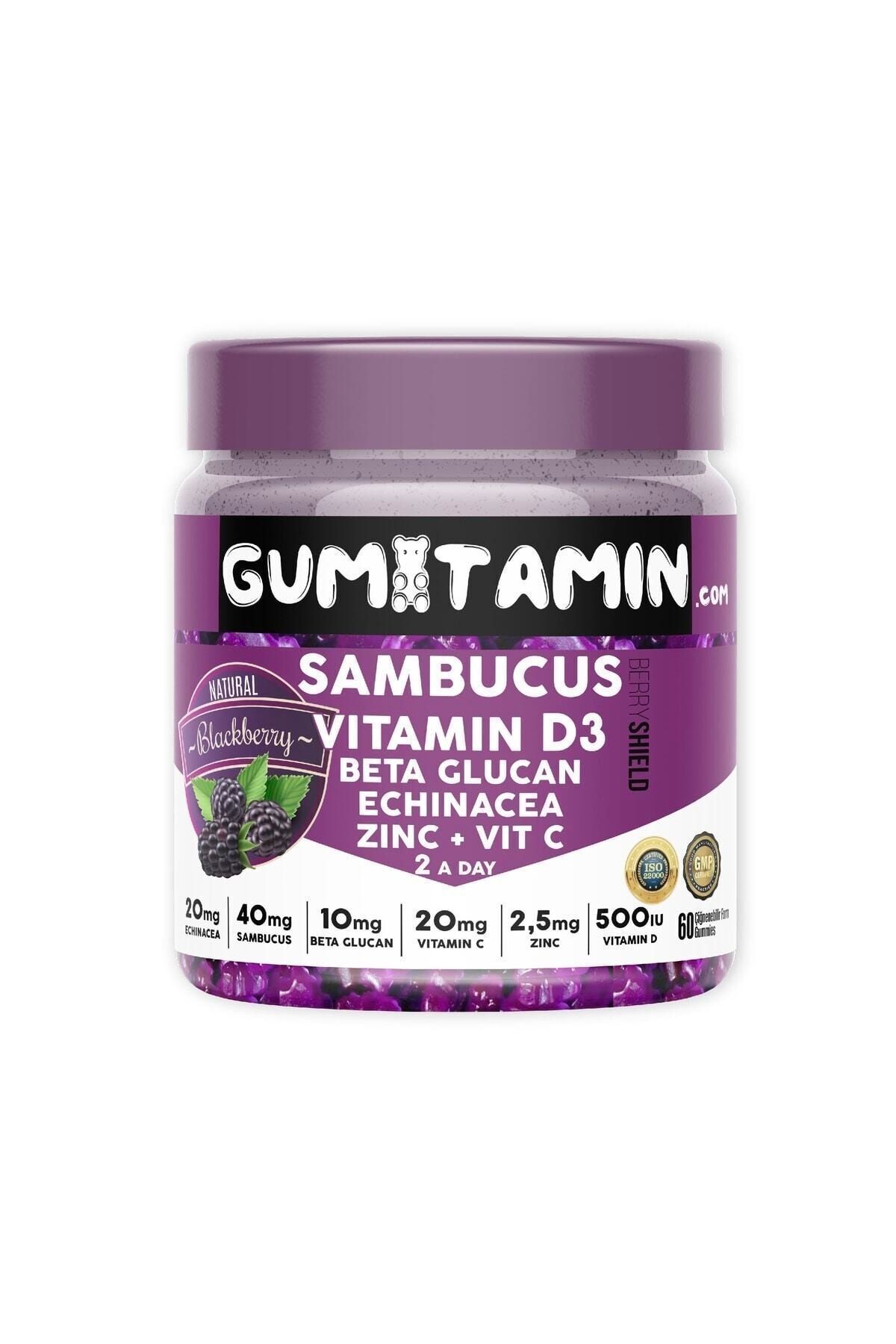 GUMİTAMİN SAMBUCUS MULTİVİTAMİN KARAMÜRVER VİTAMİN-