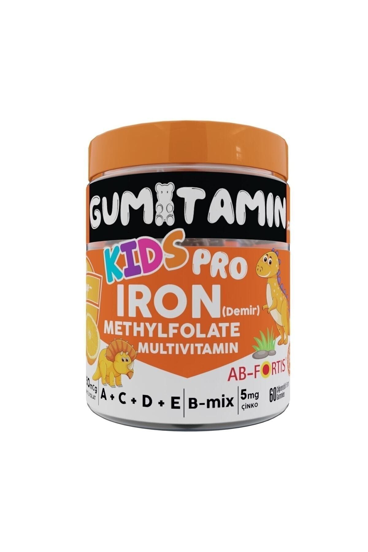 GUMİTAMİN KİDS PRO DEMİR İÇEREN ÇOCUKLAR İÇİN-