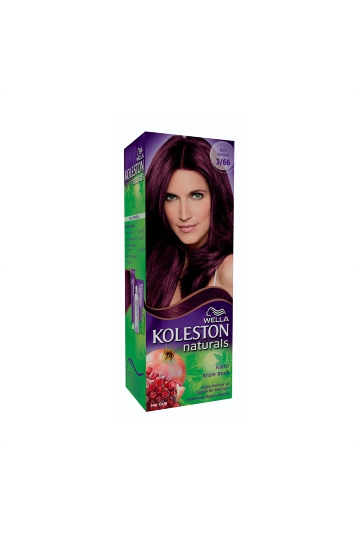 WELLA KOLESTON NATURALS SAÇ BOYASI 3/66 KIZIL KEST-