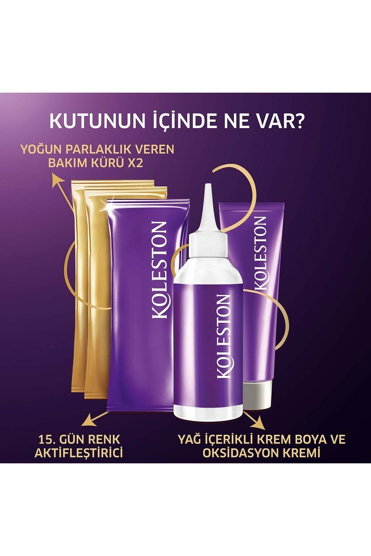 WELLA KIT 3/4 KOYU KESTANE KOLESTONKİT-