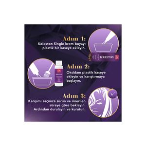WELLA KOLESTON SİNGLE TÜP BOYA 3/0 KOYU KAHVE-