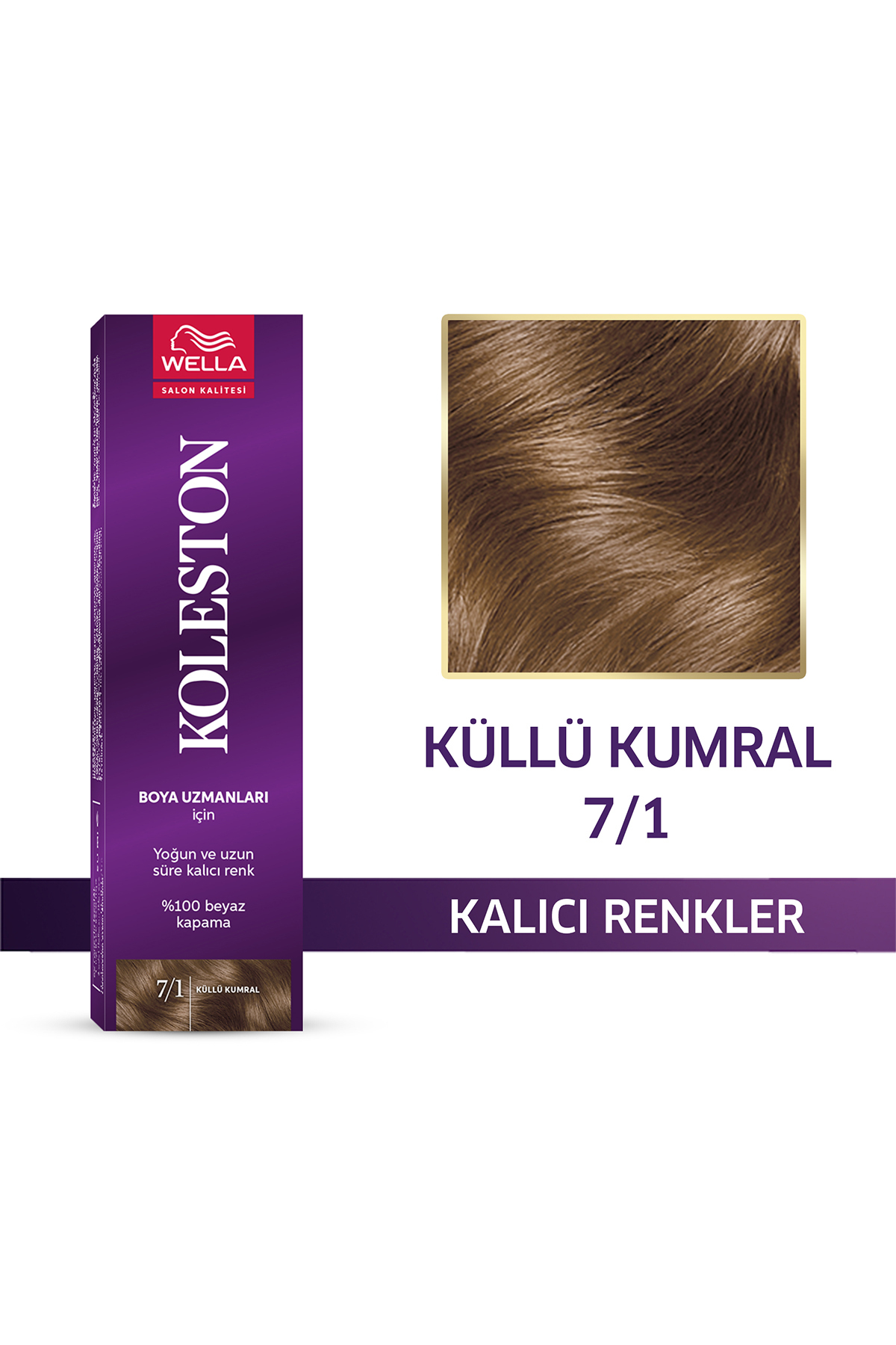 WELLA KOLESTON SINGLE 7/1 KÜLLÜ KUMRAL-