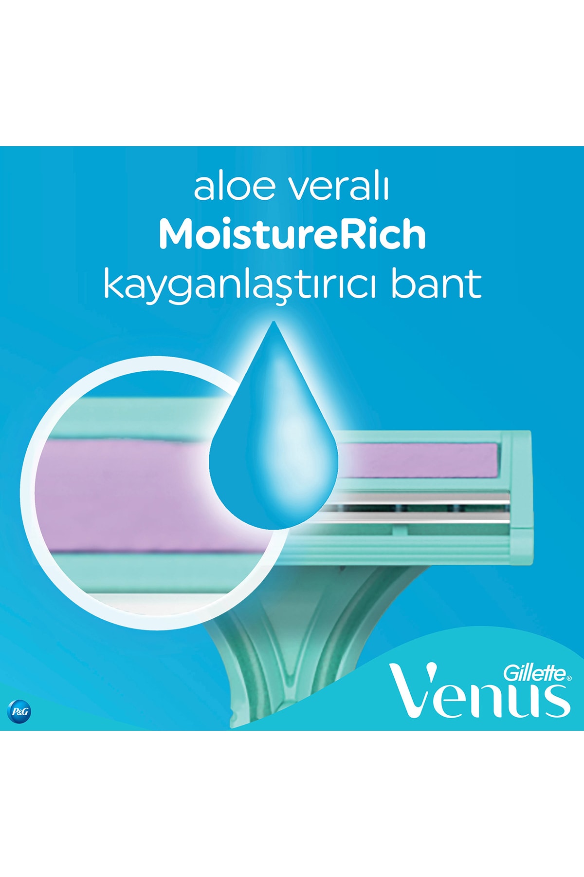 GİLLETTE VENUS 2 BIÇAKLI 4 LÜ POŞET-