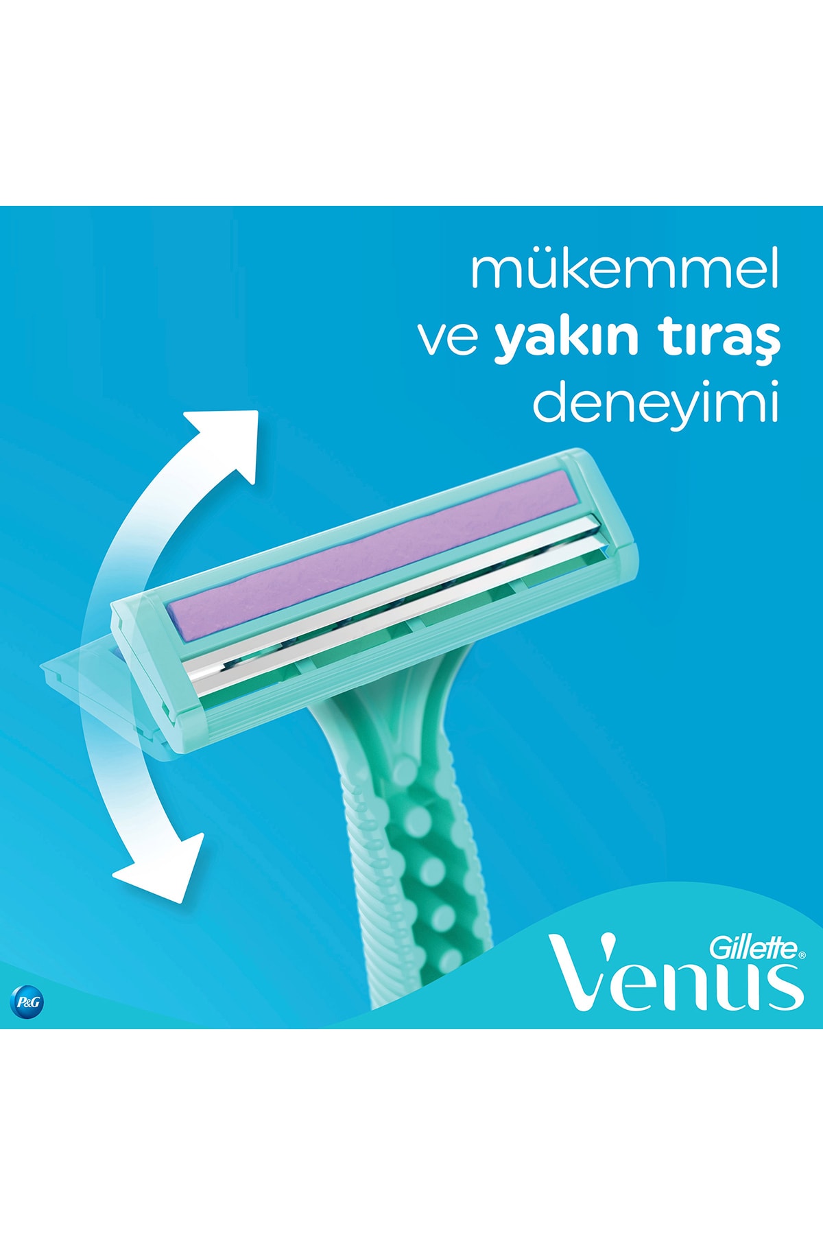 GİLLETTE VENUS 2 BIÇAKLI 4 LÜ POŞET-