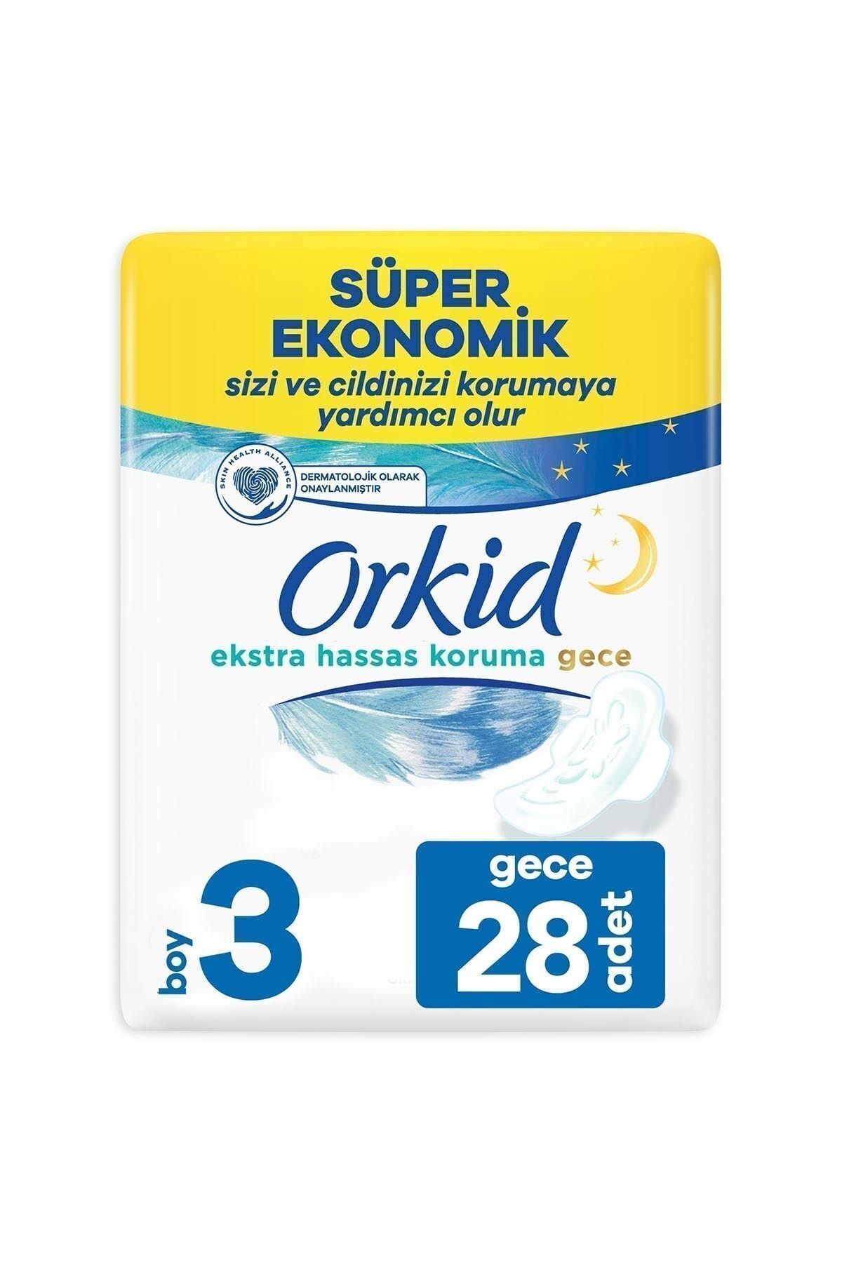ORKİD EKSTRA HASSAS CESARET PAKETİ GECE 28Lİ-