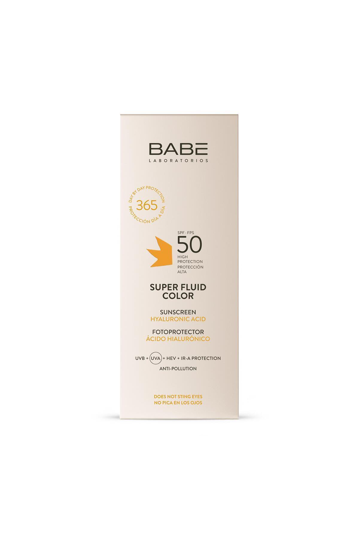 BABE SÜPER ETKİLİ SPF50 RENKLİ GÜNEŞ KORUYUCU KREM  50ML-