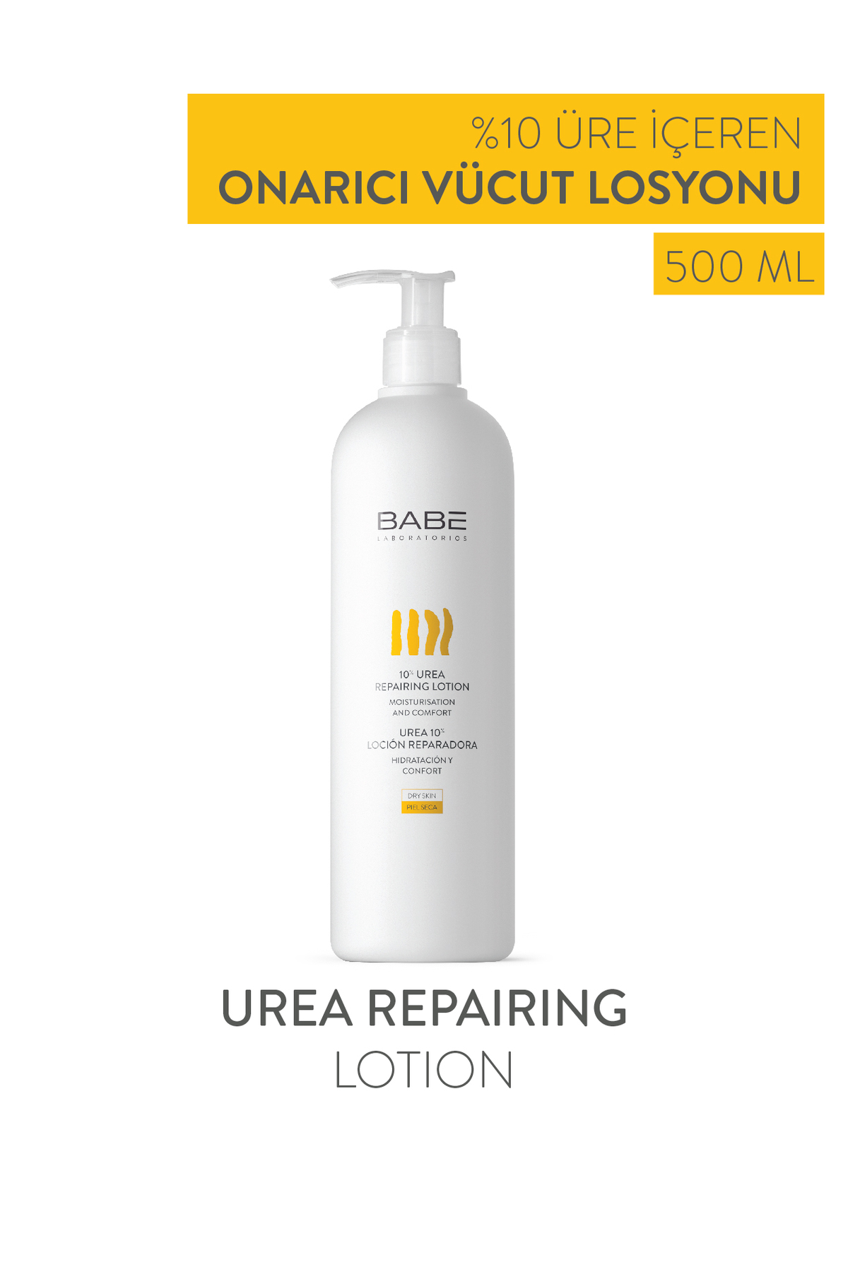 BABE 10% UREA REPAİRİNG LOTİON KURU CİLTLER IÇİN LOSYON 500ML-