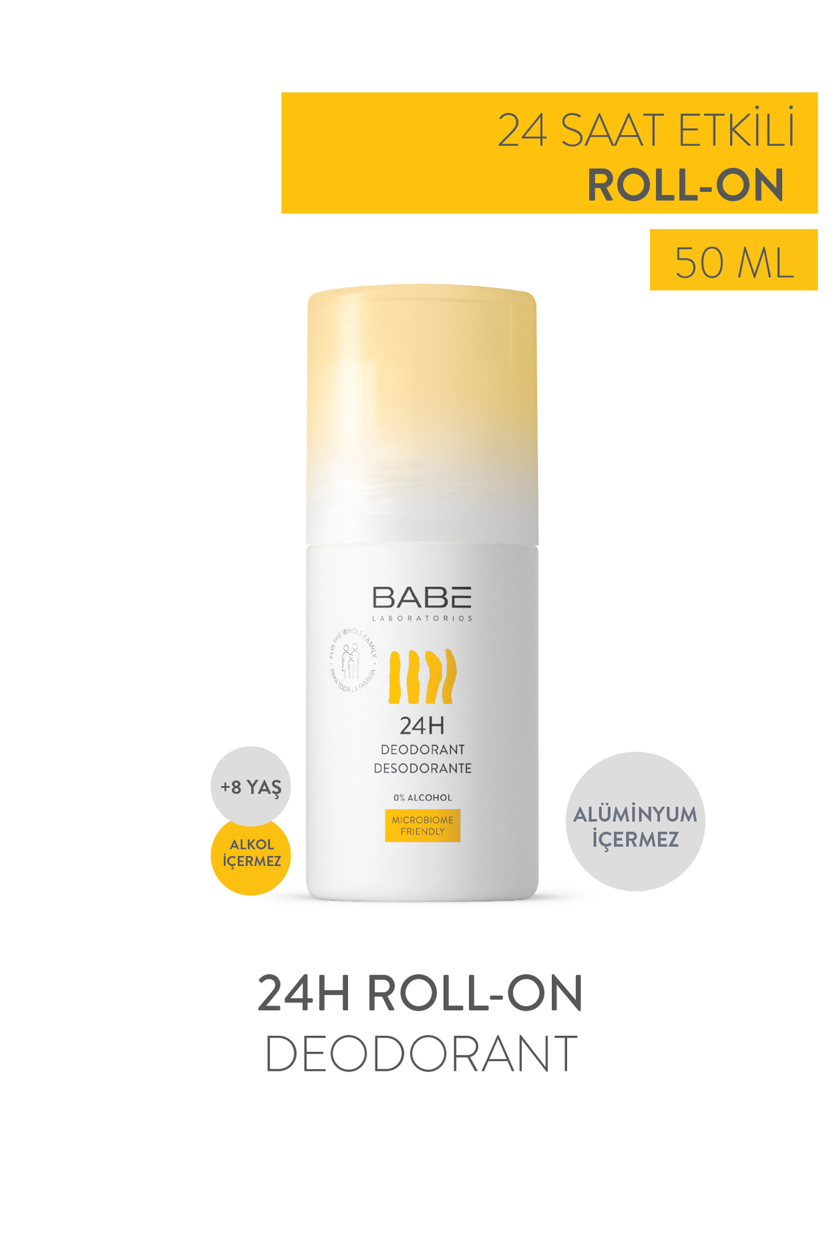 BABE LABORATORİOS 24H TEENAGE ROLL-ON 50ML-