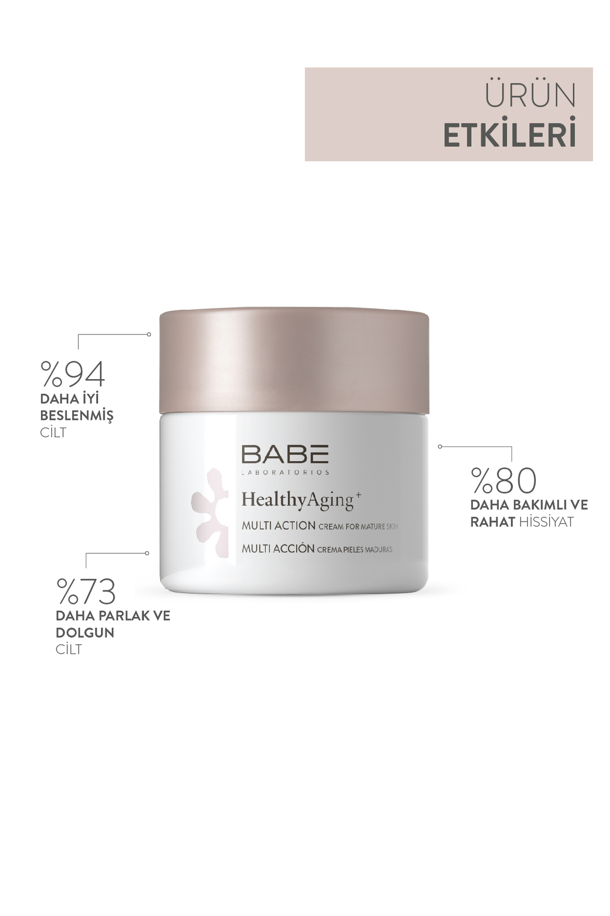 BABE LABORATORİOS OLGUN CİLTLER IÇİN BAKIM KREMİ 50ML-