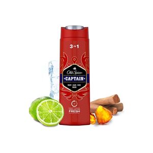Old Spice 3ın1 Duş jeli Şampuan 400 ml Captain-
