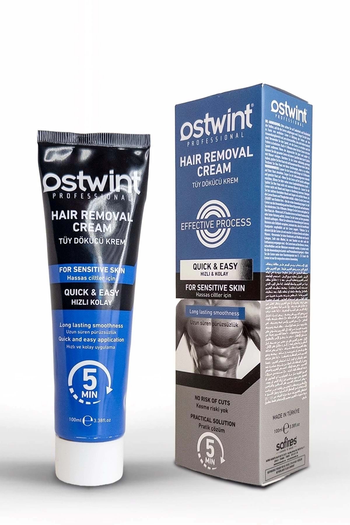 OSTWİNT TÜY DÖKÜCÜ KREM ERKEK HASSAS CİLTLER 100ML-