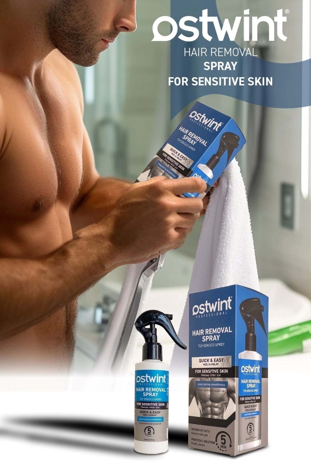 OSTWİNT TÜY DÖKÜCÜ SPREY ERKEK HASSAS CİLTLER 150ML-