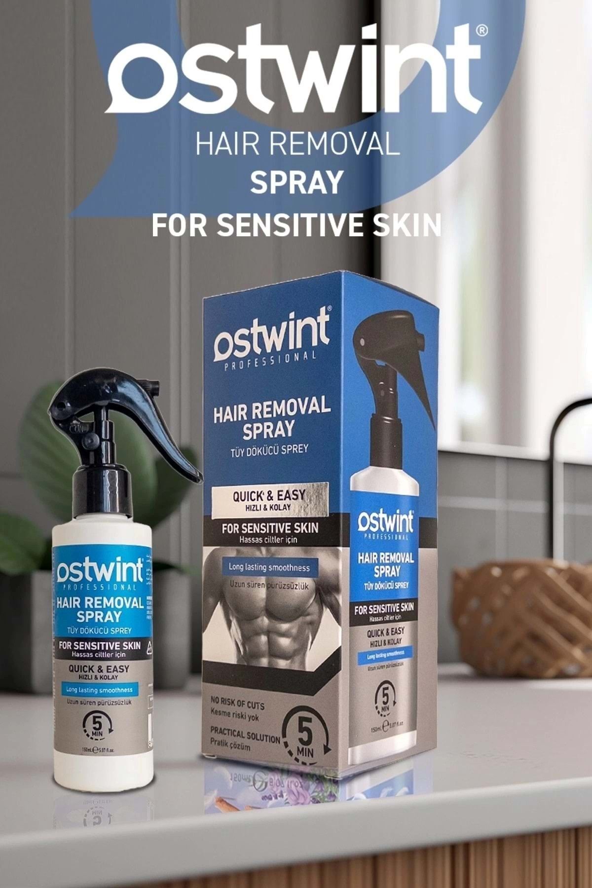 OSTWİNT TÜY DÖKÜCÜ SPREY ERKEK HASSAS CİLTLER 150ML-