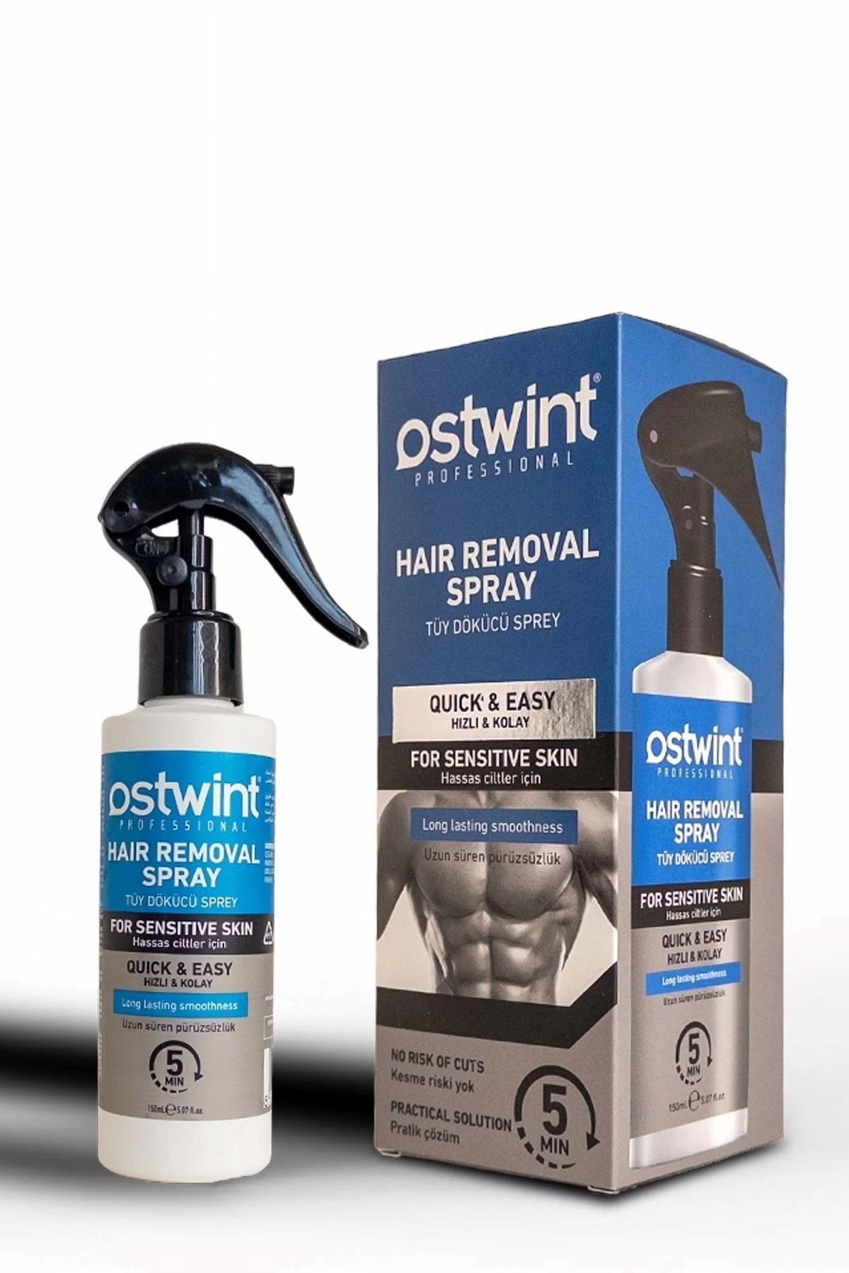 OSTWİNT TÜY DÖKÜCÜ SPREY ERKEK HASSAS CİLTLER 150ML-