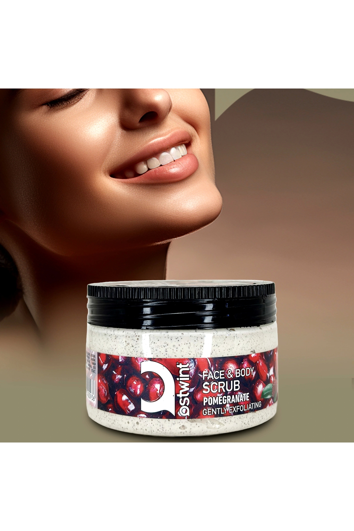 OSTWİNT YÜZ VE VÜCUT PEELİNG JEL NAR 300 ML-