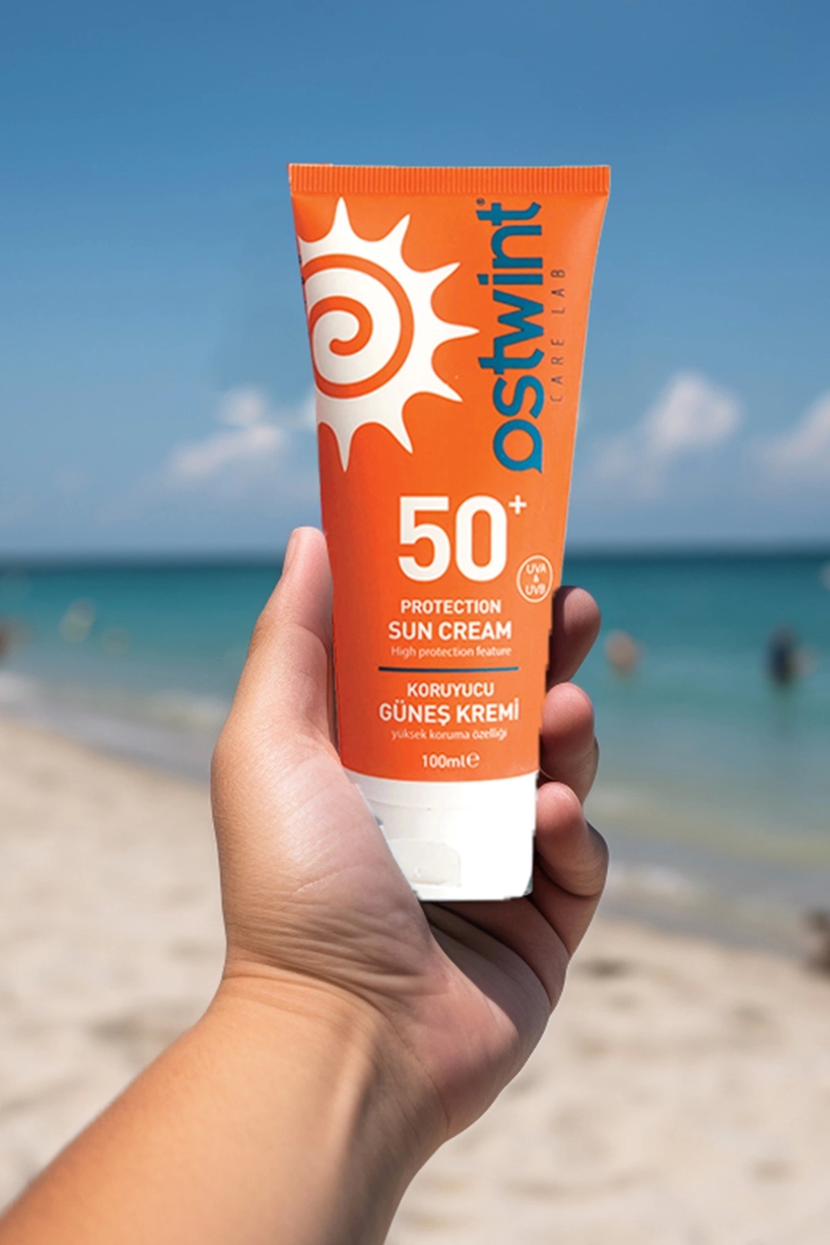 OSTWİNT SPF50 PROTECTİON GÜNEŞ KORUYUCU KREM 100ML-