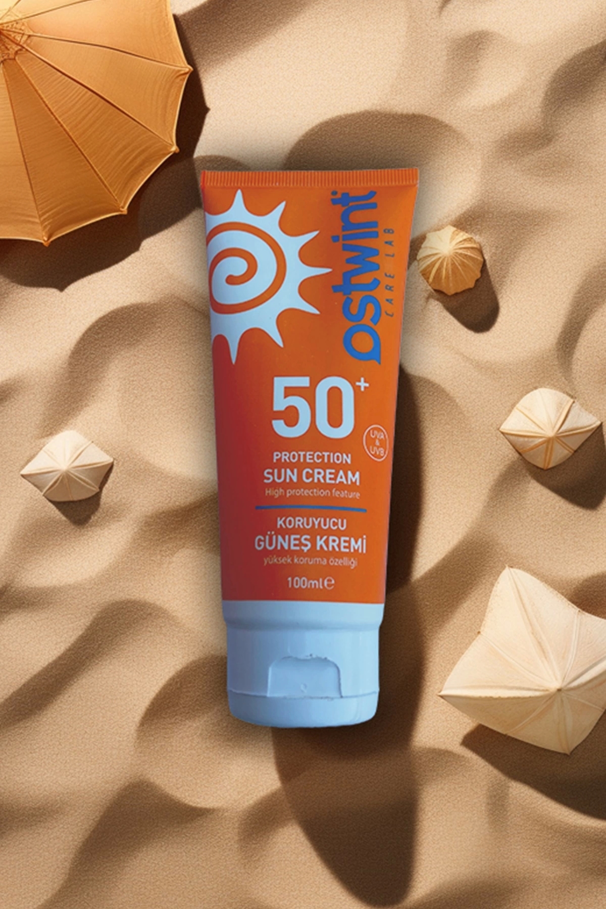OSTWİNT SPF50 PROTECTİON GÜNEŞ KORUYUCU KREM 100ML-
