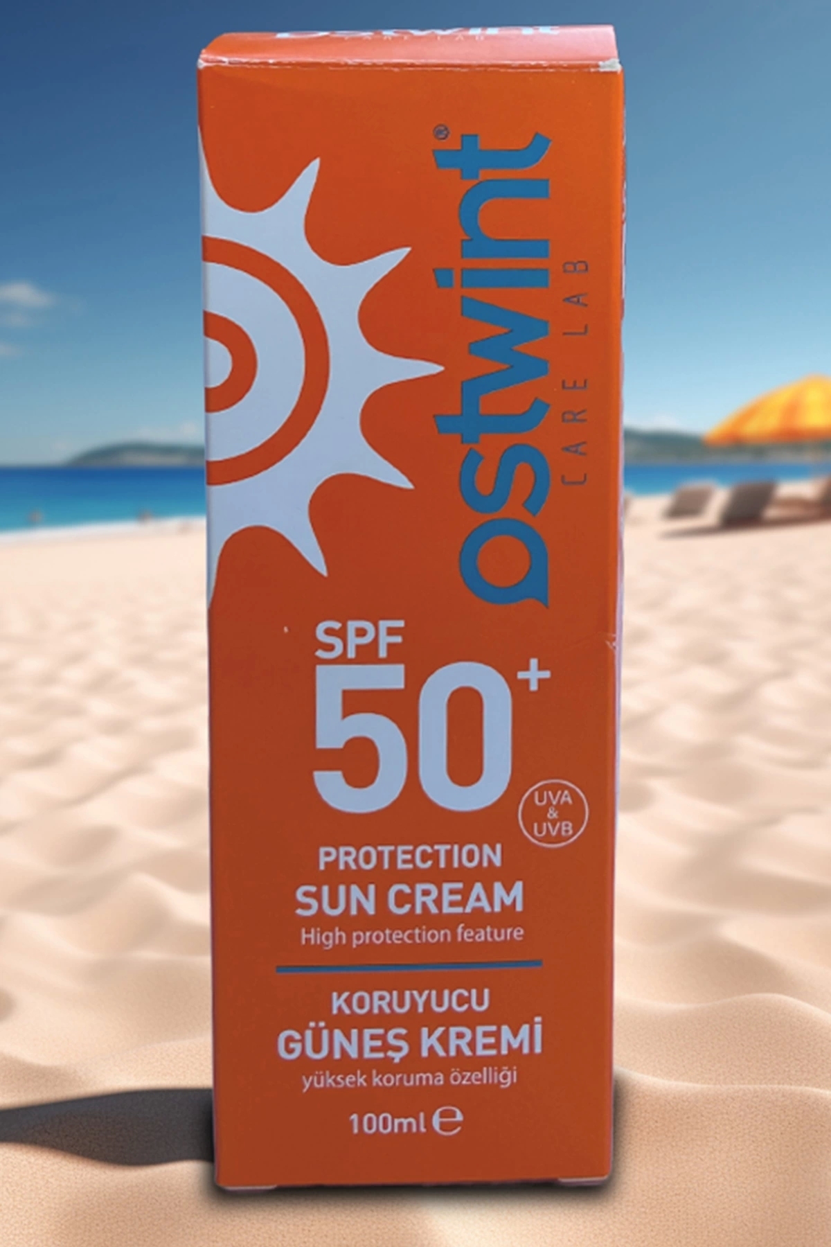 OSTWİNT SPF50 PROTECTİON GÜNEŞ KORUYUCU KREM 100ML-