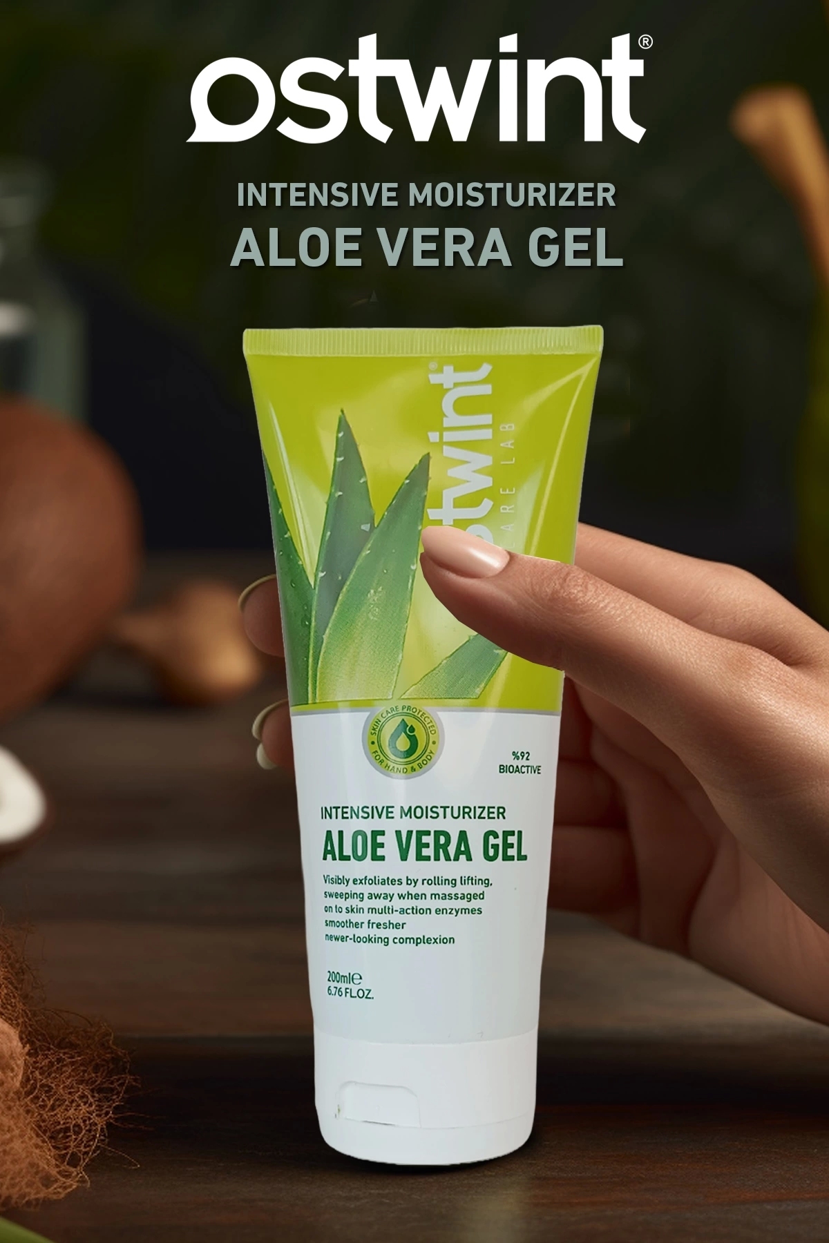 OSTWİNT ALOE VERA NEMLENDİRİCİ JEL 200ML-