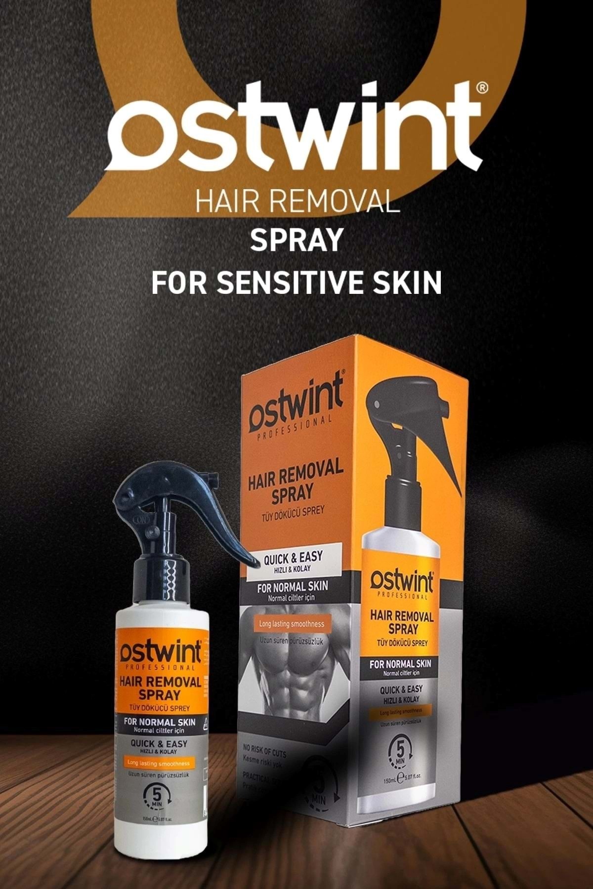 OSTWİNT TÜY DÖKÜCÜ SPREY ERKEK NORMAL CİLTLER 150ML-