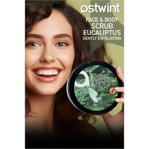 OSTWİNT YÜZ VE VÜCUT SCRUB JEL OKALİPTÜS 300 ML-