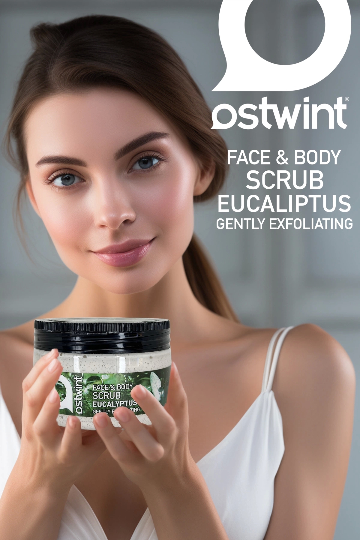 OSTWİNT YÜZ VE VÜCUT SCRUB JEL OKALİPTÜS 300 ML-