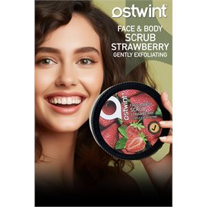 OSTWİNT YÜZ VE VÜCUT IÇİN PEELİNG ETKİLİ ÇİLEKLİ-