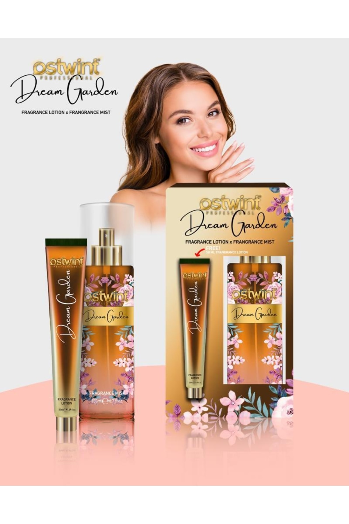 OSTWİNT 1+1 HEDİYELİ DREAM GARDEN BODY MİST - BODY-