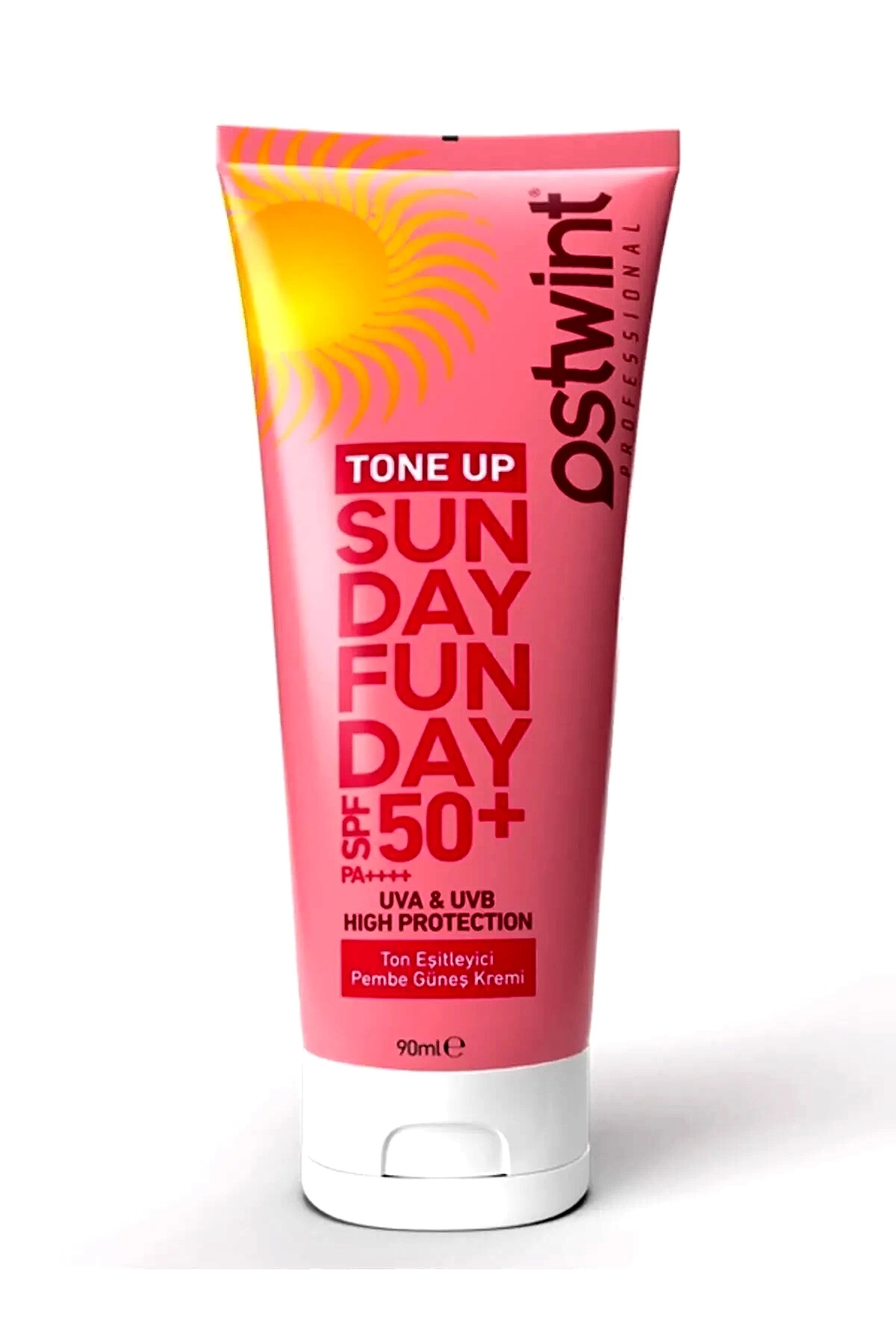 Ostwint Ton Eşitleyici Pembe Güneş Kremi 90ml-